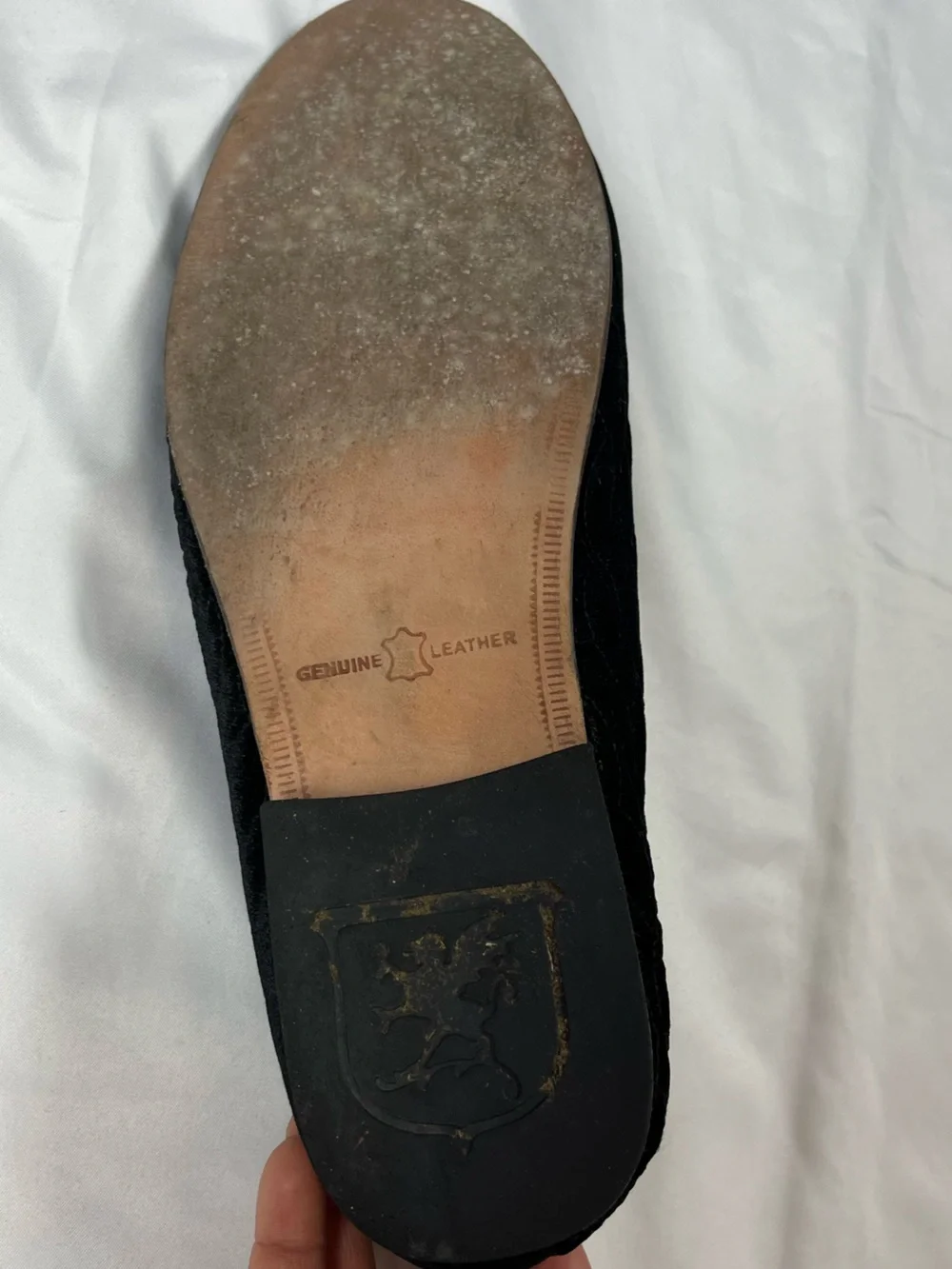 Stacy Adams velvet loafer